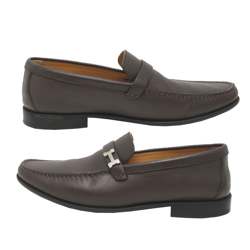 Hermes Loafers Brown — view 4