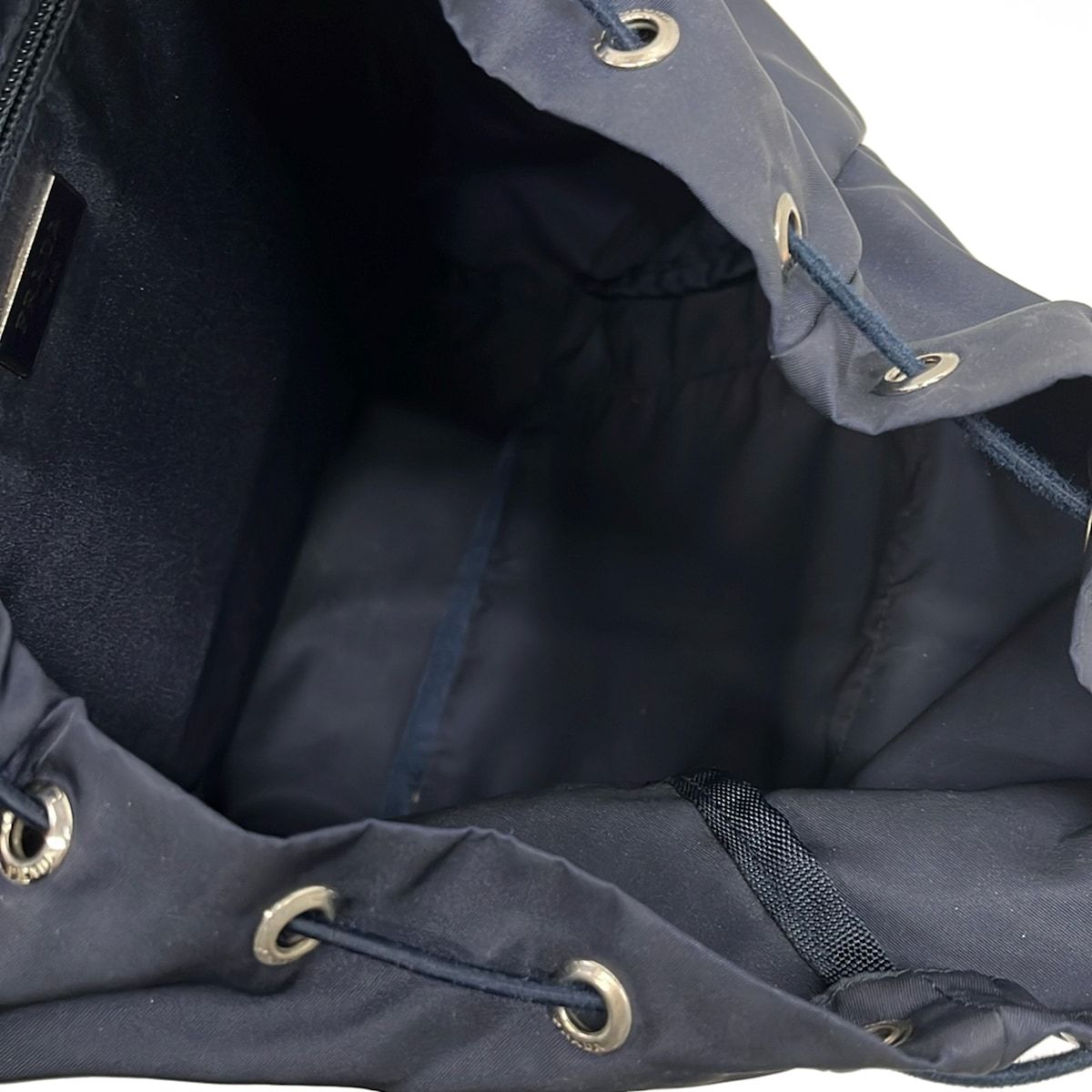 Prada Backpack Navy — view 7