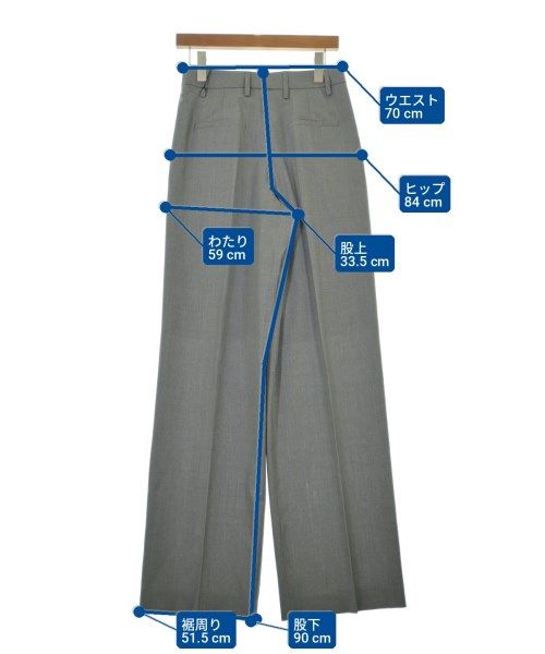 Prada Trousers Pants Gray — view 7