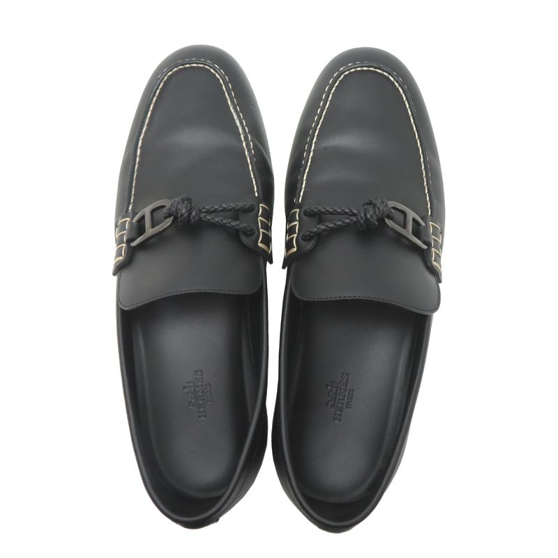 Hermes Loafers Black — view 6