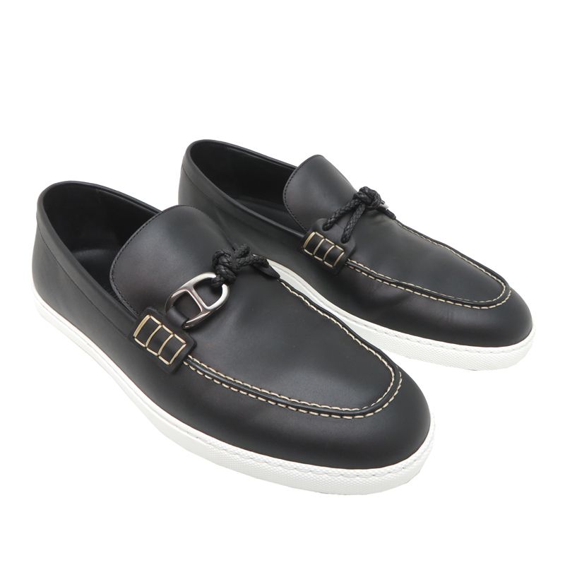 Hermes Loafers Black — view 2