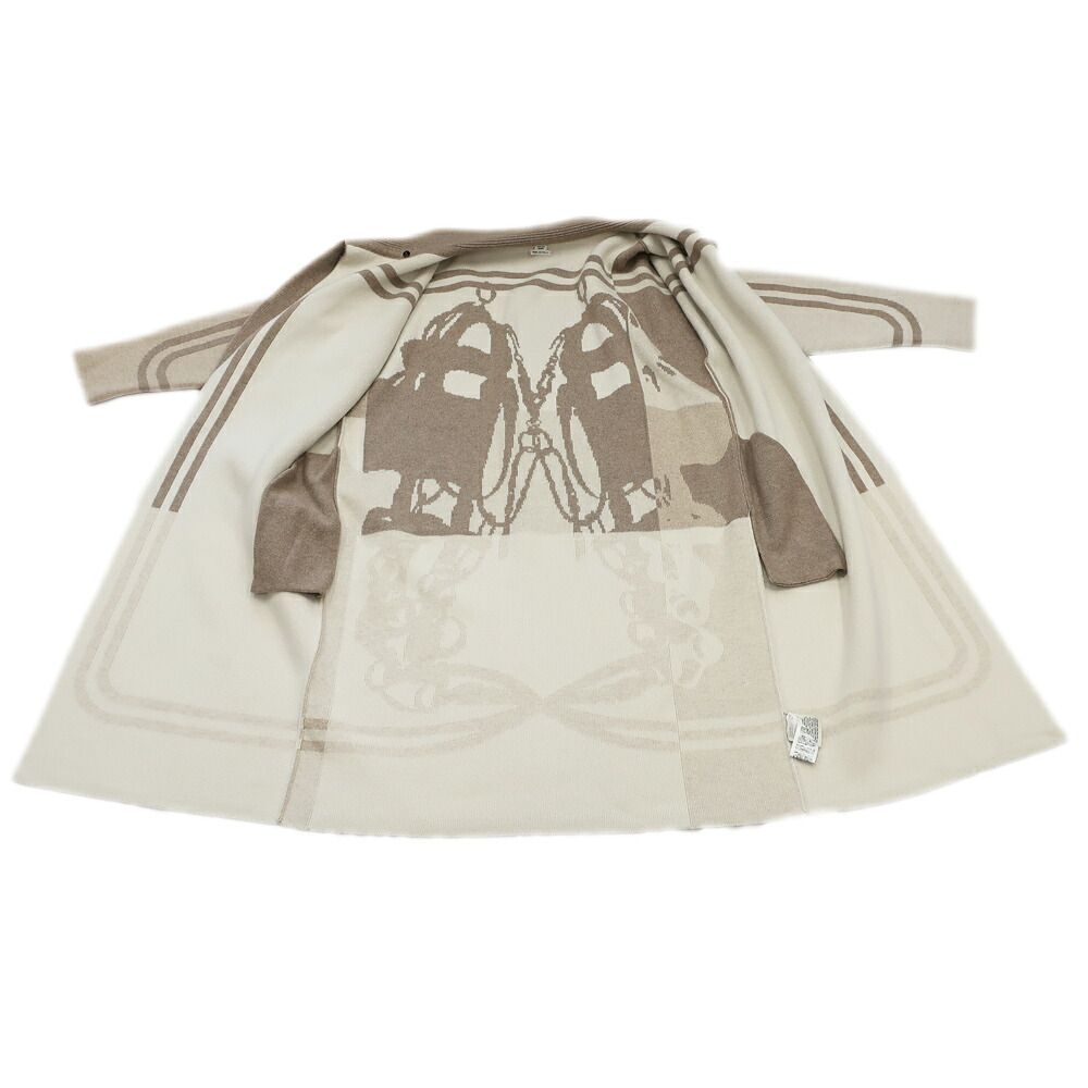 Hermes Long Coat Brides de Gala Cashmere Scarf 36 — view 5