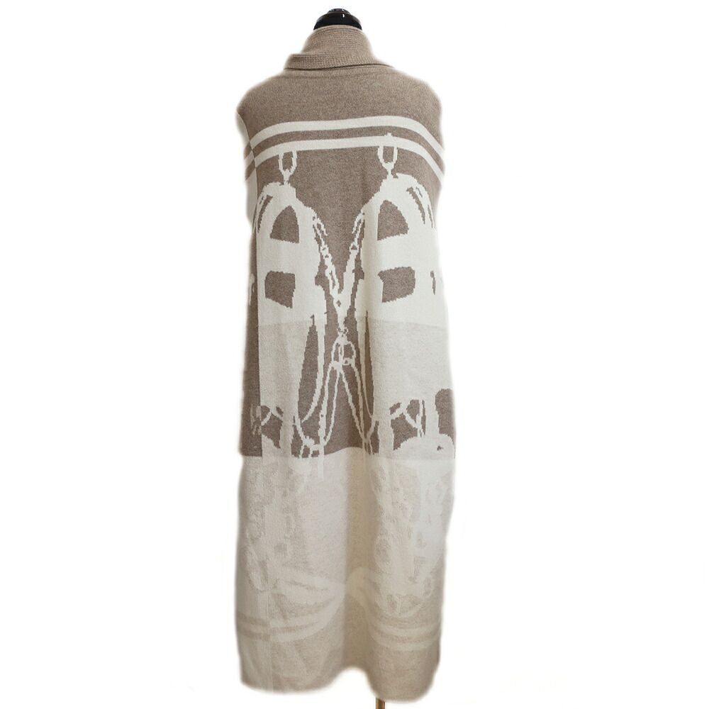 Hermes Long Coat Brides de Gala Cashmere Scarf 36 — view 4