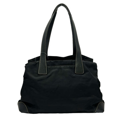 Prada Shoulder Bag Black Leather — view 3