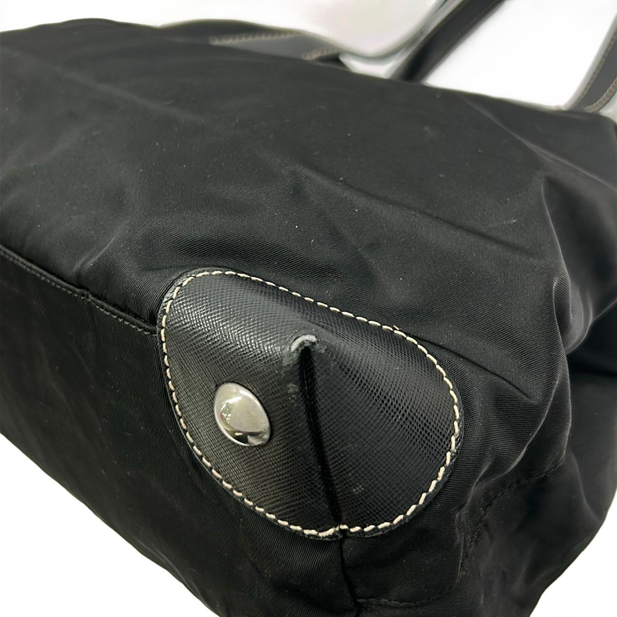 Prada Shoulder Bag Black Leather — view 6
