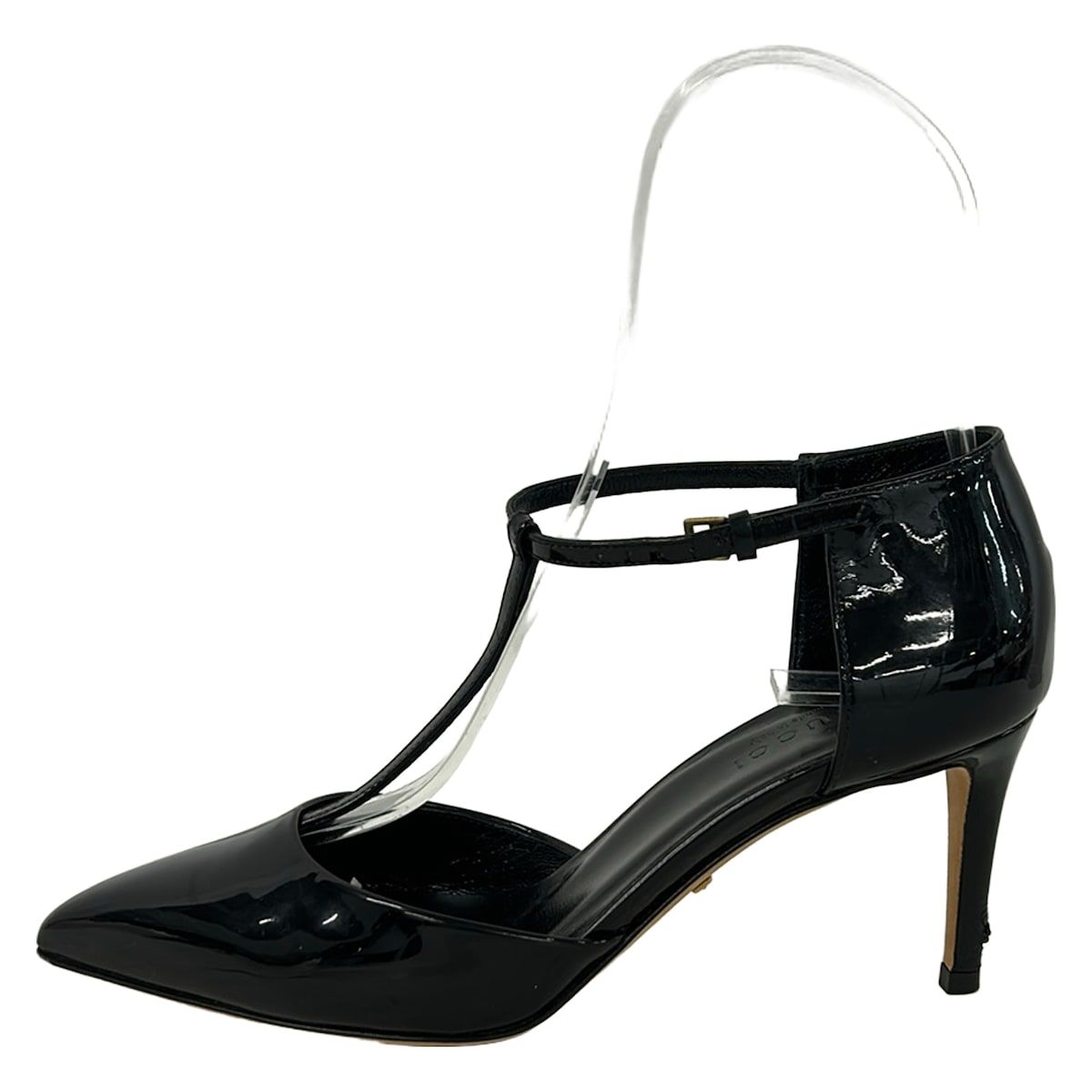 Gucci Pumps Black Leather Heels