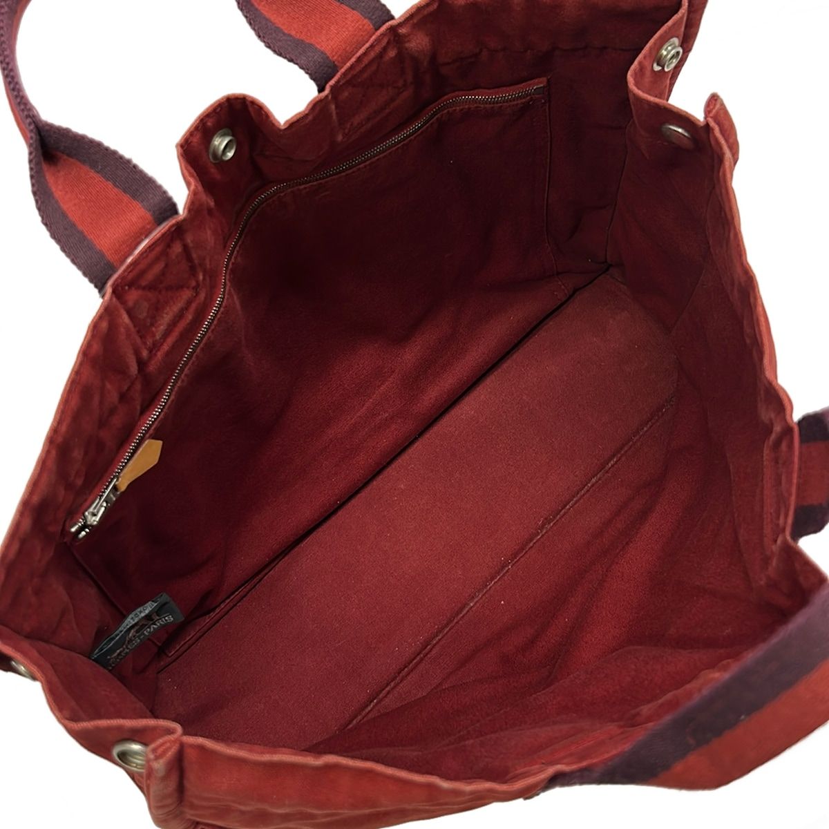 Hermes Tote Bag Fourre Tout MM Red Bordeaux — view 7