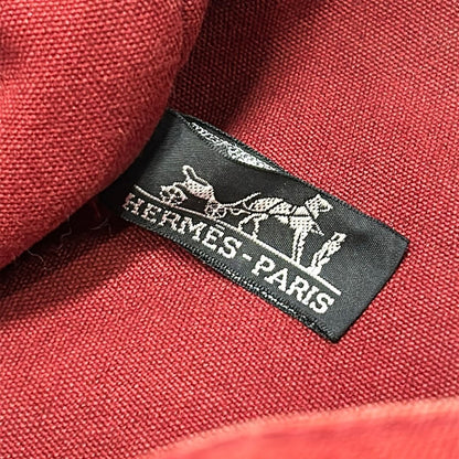 Hermes Tote Bag Fourre Tout MM Red Bordeaux — view 8