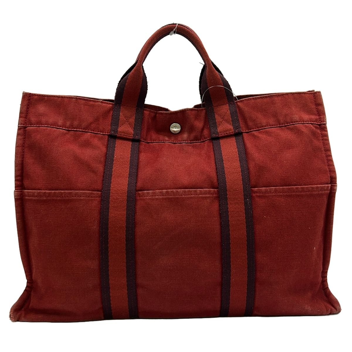 Hermes Tote Bag Fourre Tout MM Red Bordeaux — view 3