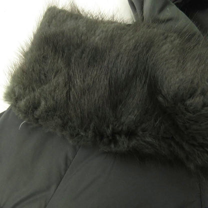 Moncler Gracieux Down Jacket Zip Up Fur Short Length Gray 2 — view 5