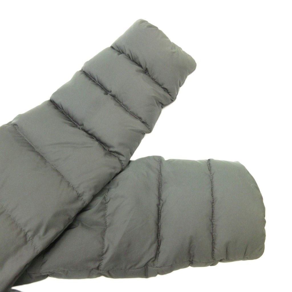 Moncler Gracieux Down Jacket Zip Up Fur Short Length Gray 2 — view 6