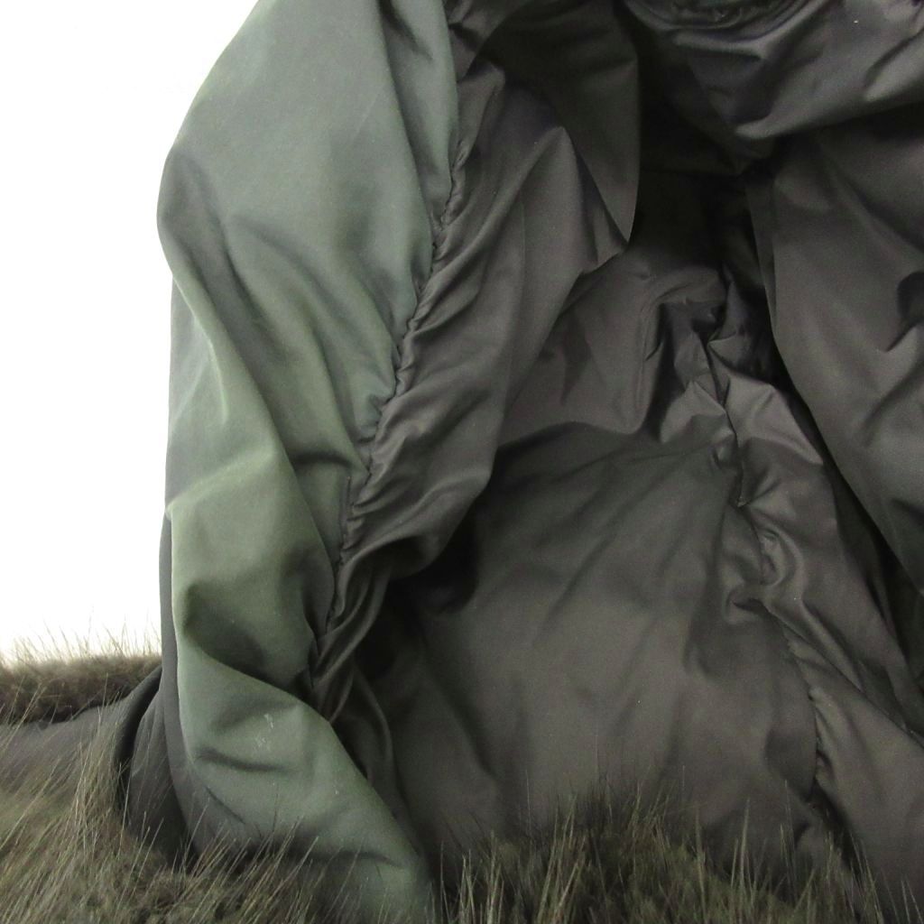 Moncler Gracieux Down Jacket Zip Up Fur Short Length Gray 2 — view 8