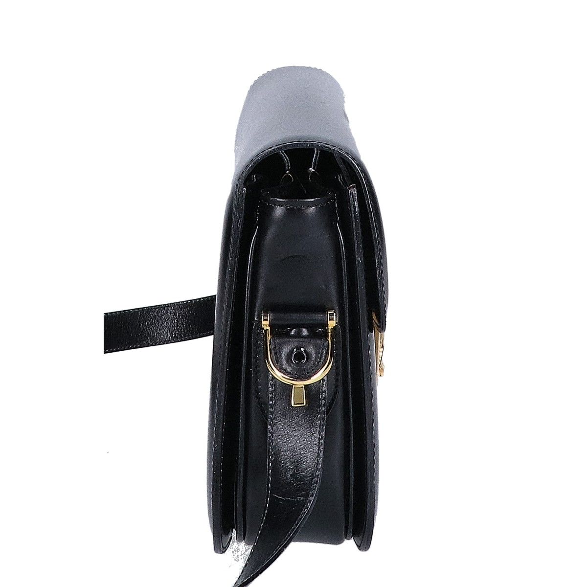 Celine Vintage Horse Carriage Leather Flap Bag — view 4