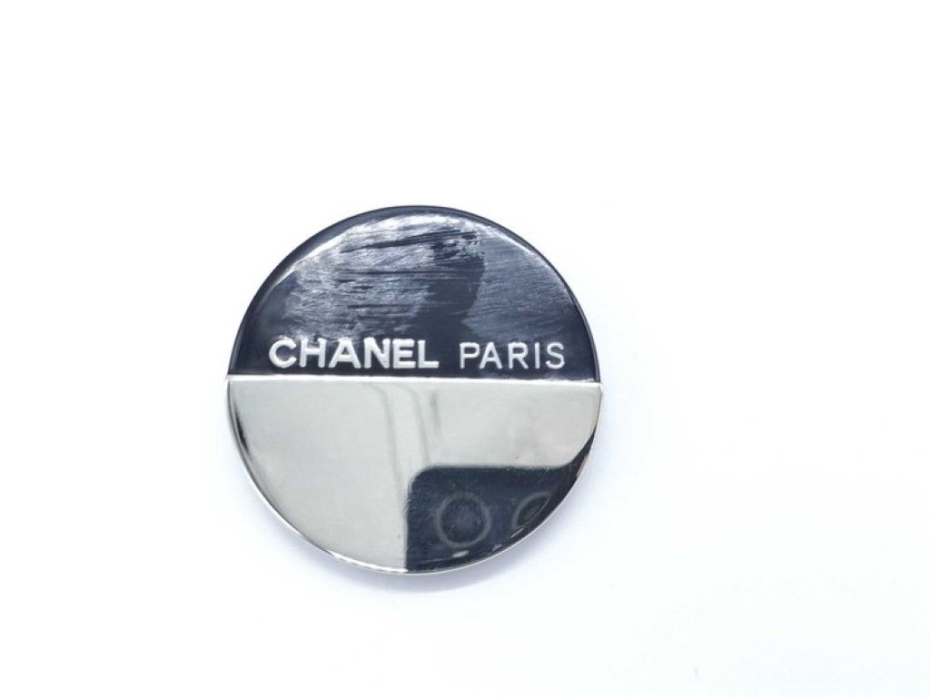Chanel Brooch Round Logo