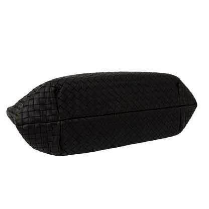 Bottega Veneta Intrecciato Leather Tote Bag Brown — view 7