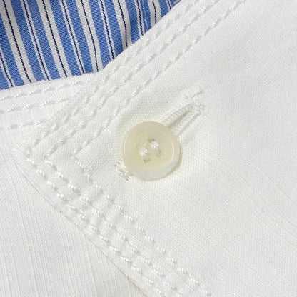 Loewe Striped Deconstructed Shirt White Blue 36 — view 8