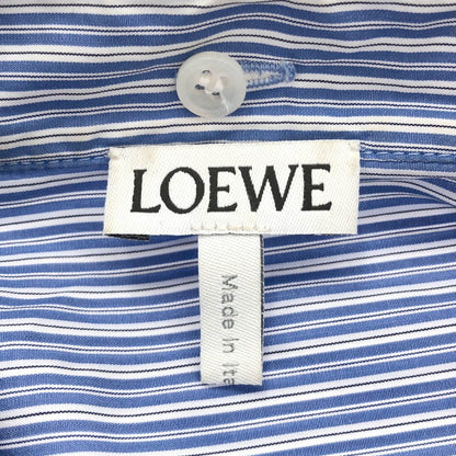 Loewe Striped Deconstructed Shirt White Blue 36 — view 3