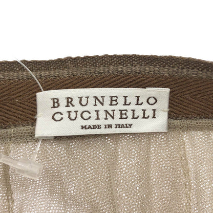 Brunello Cucinelli Tulle Skirt Beige 44 — view 3