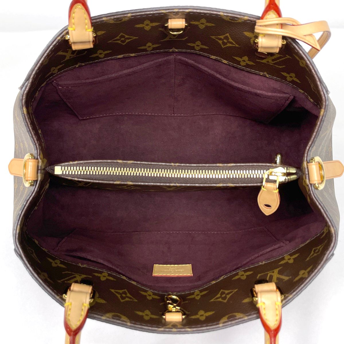 Louis Vuitton Montaigne MM Handbag 2-Way Monogram Brown — view 7