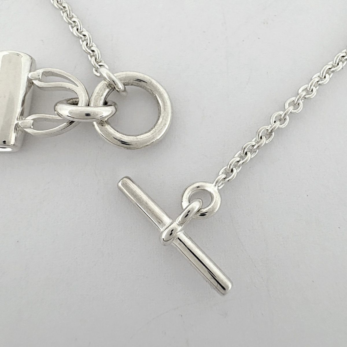 Hermes Amulette Constance Necklace 925 Sterling Silver — view 3