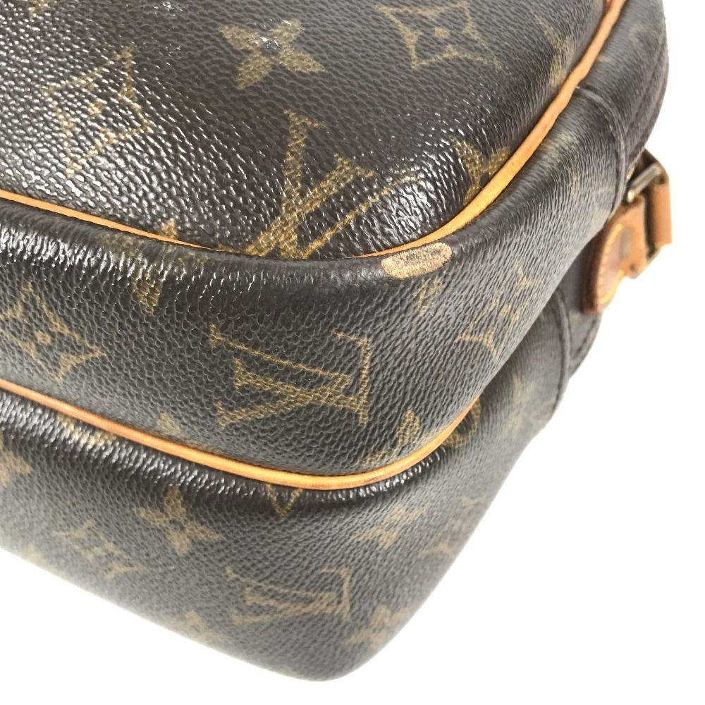 Louis Vuitton Shoulder Bag Reporter PM Monogram Canvas Brown — view 6