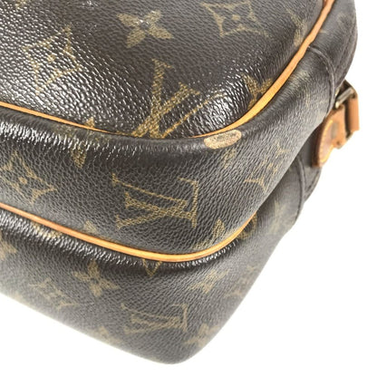 Louis Vuitton Shoulder Bag Reporter PM Monogram Canvas Brown — view 6