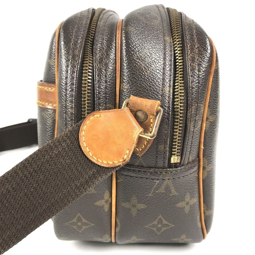 Louis Vuitton Shoulder Bag Reporter PM Monogram Canvas Brown — view 4