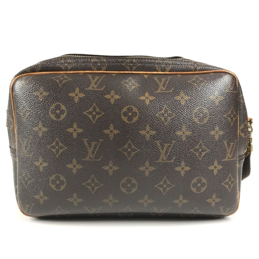 Louis Vuitton Shoulder Bag Reporter PM Monogram Canvas Brown — view 2
