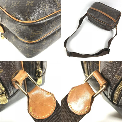 Louis Vuitton Shoulder Bag Reporter PM Monogram Canvas Brown — view 7