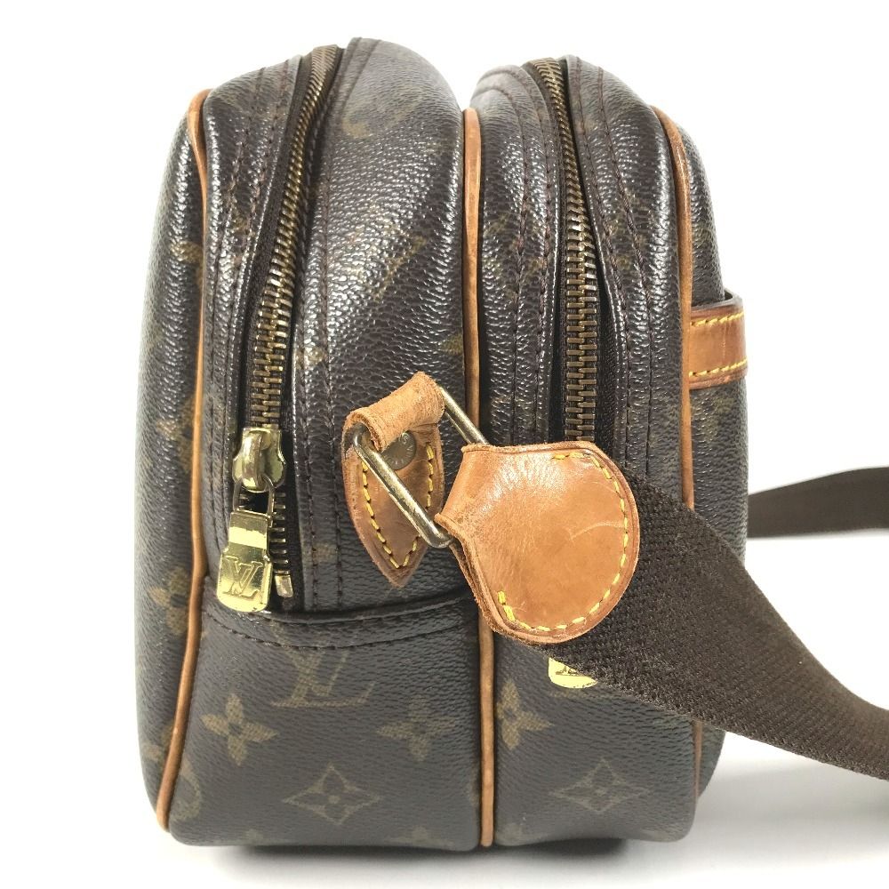 Louis Vuitton Shoulder Bag Reporter PM Monogram Canvas Brown — view 3