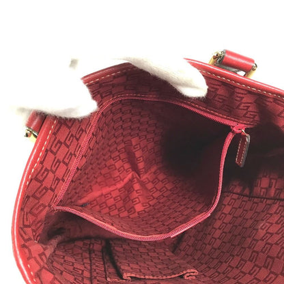 Gucci Shoulder Bag Logo GG Supreme Lovegucci Heart Tattoo Canvas White — view 7
