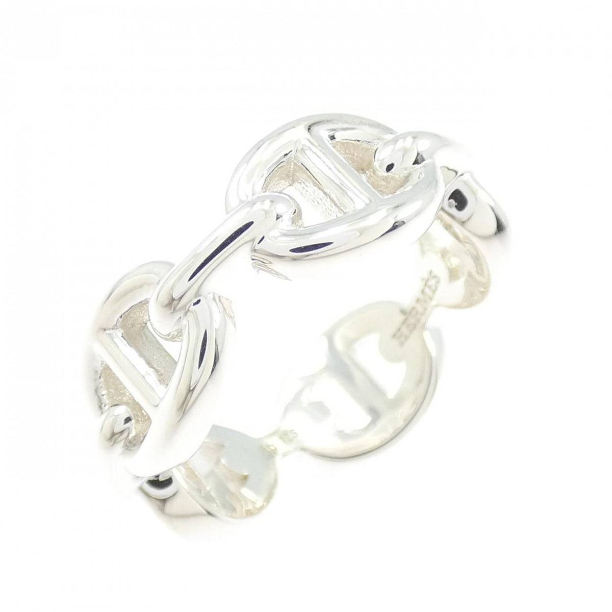 Hermes Chaine D'ancre Enchainee Ring