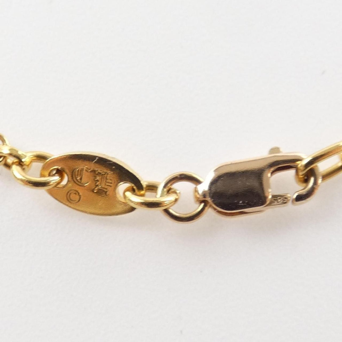 Chrome Hearts Roll Chain Gld Necklace — view 4