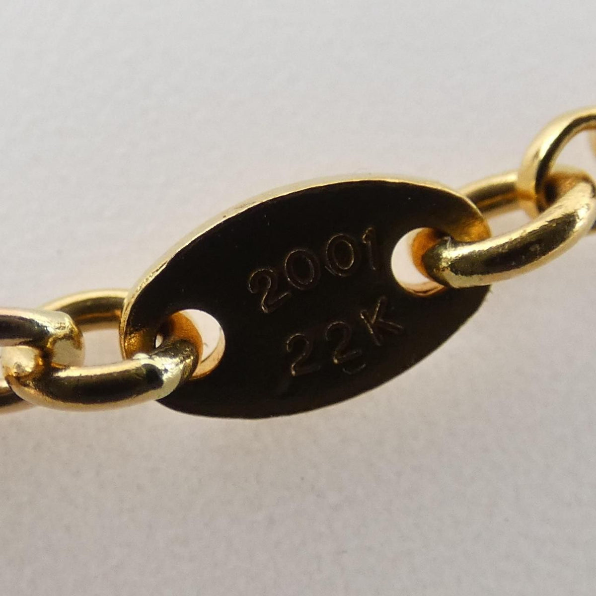 Chrome Hearts Roll Chain Gld Necklace — view 5