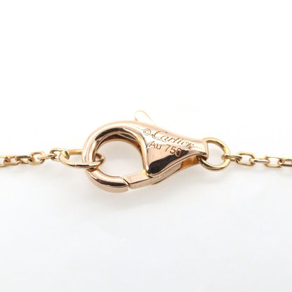 Cartier Necklace Amulette Onyx 45.5 18k Pink Gold Diamond — view 3