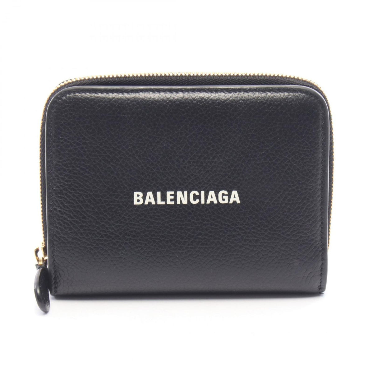 Balenciaga Bifold Wallet Black Leather