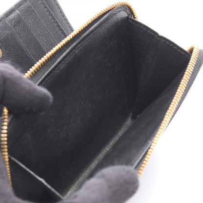Balenciaga Bifold Wallet Black Leather — view 5