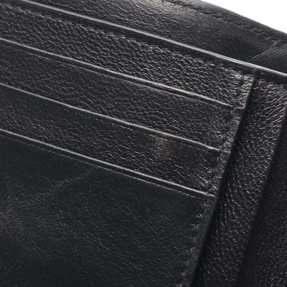 Balenciaga Bifold Wallet Black Leather — view 6