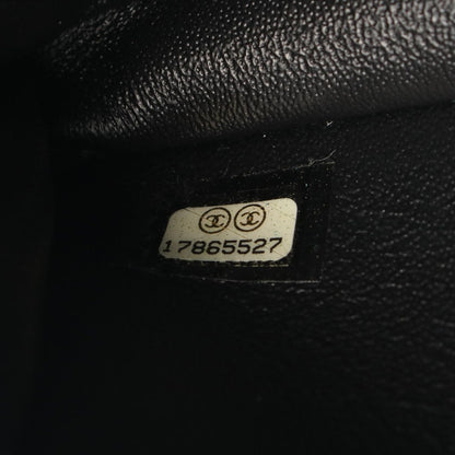 Chanel Shoulder Bag Quilted Small Flap Black Lambskin Chain — view 5