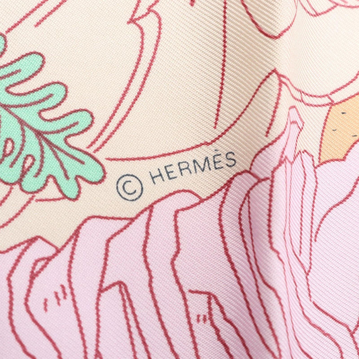 Hermes Scarf Carre 90 le Carnaval Des Animaux Silk — view 2