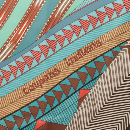 Hermes Scarf Carre 90 Coupons Indiens Silk — view 5