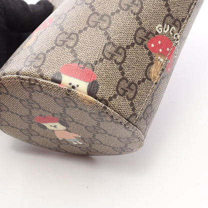 Gucci Kim Seungyoung Children's Bucket Bag Kids Beige Brown Multi Leather x Kim — view 8