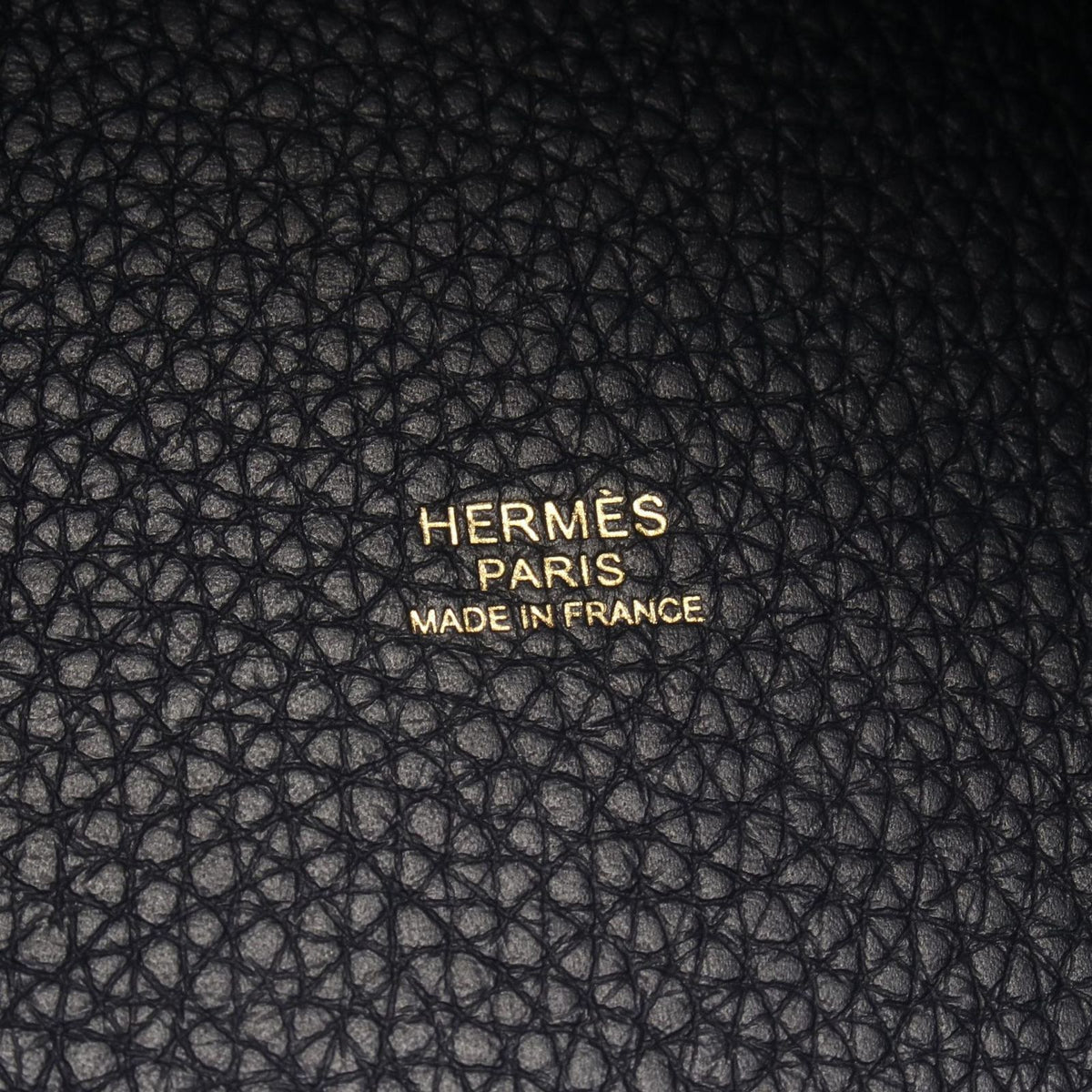 Hermes Handbag Picotin Lock PM Bleu Nuit Leather — view 4