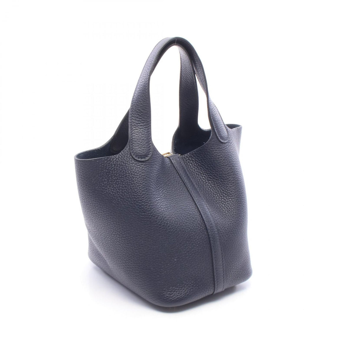 Hermes Handbag Picotin Lock PM Bleu Nuit Leather — view 2