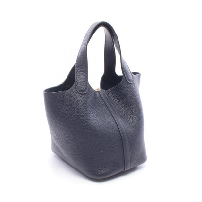 Hermes Handbag Picotin Lock PM Bleu Nuit Leather — view 2