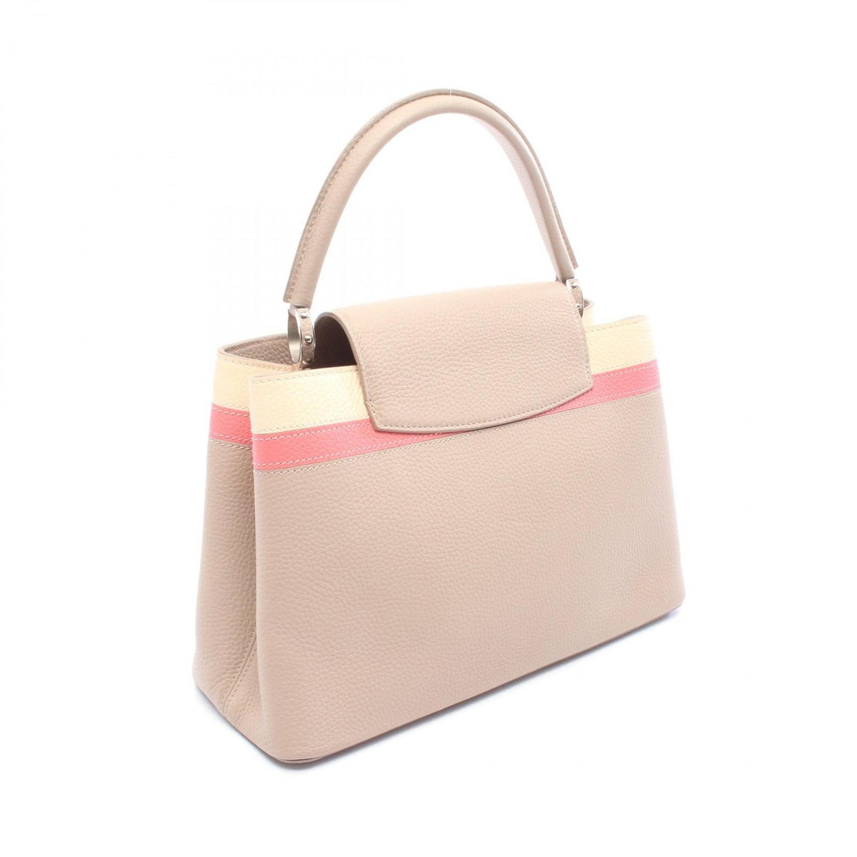 Louis Vuitton Handbag Capucines MM Beige — view 2