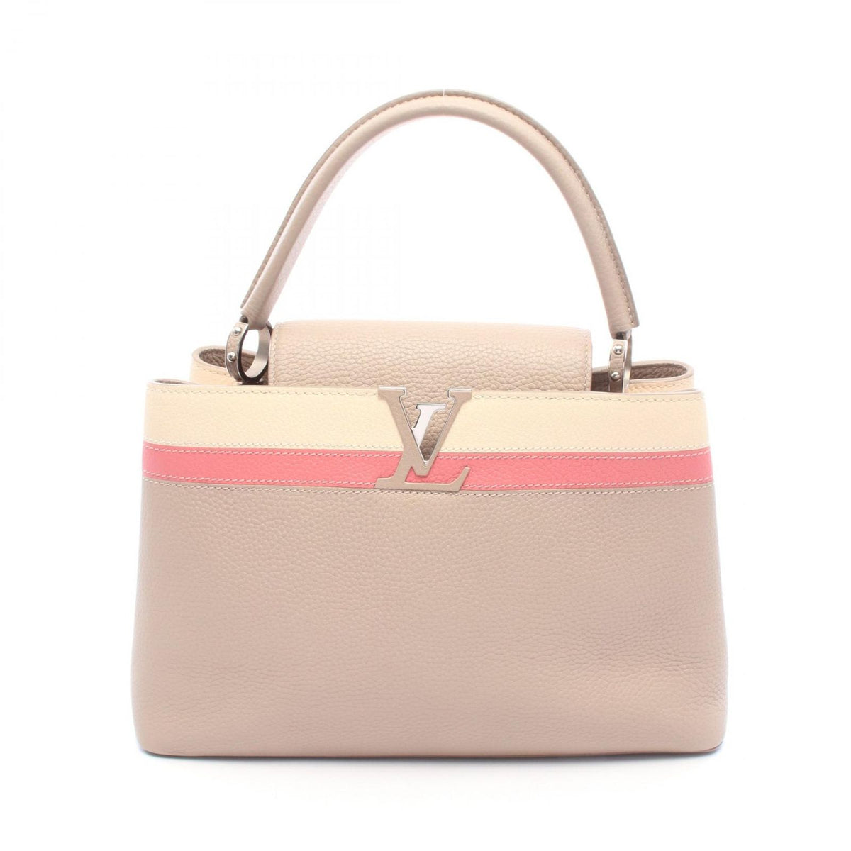 Louis Vuitton Handbag Capucines MM Beige