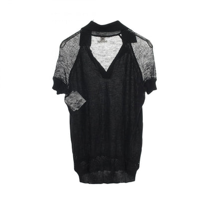 Hermes Polo Shirt Knit Mesh Cashmere — view 2