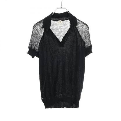Hermes Polo Shirt Knit Mesh Cashmere