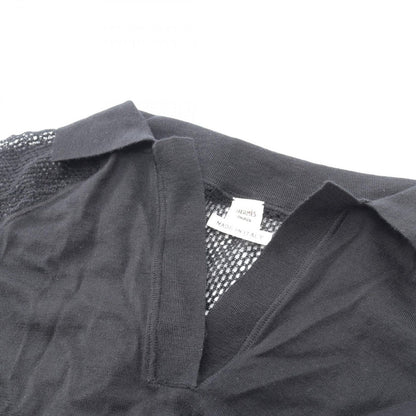 Hermes Polo Shirt Knit Mesh Cashmere — view 7